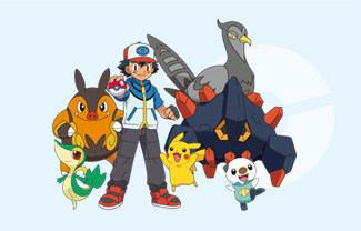 Pokemon black and white anime