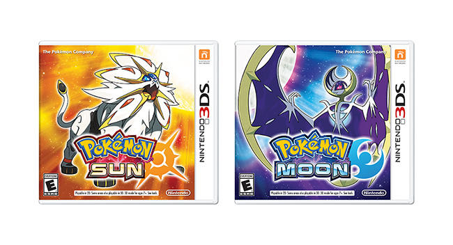 Pokemon sun and on sale moon 3ds game