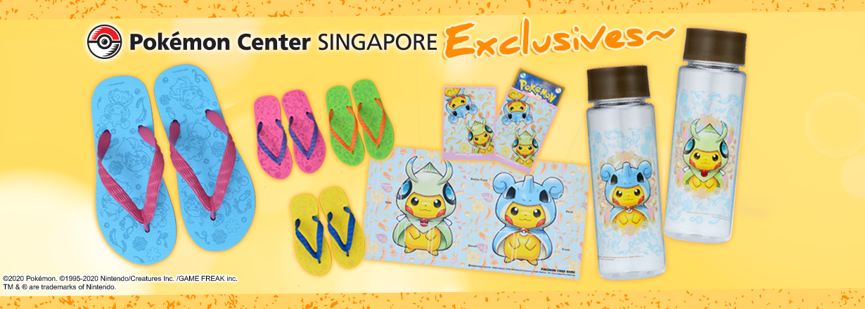 Pokémon Center Singapore First Year Anniversary Merchandise! 