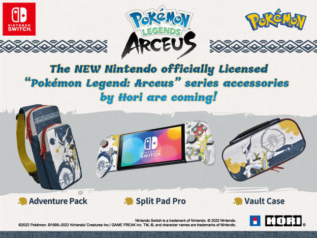 Switch Vault Case (Pokémon Legends: Arceus) - HORI USA