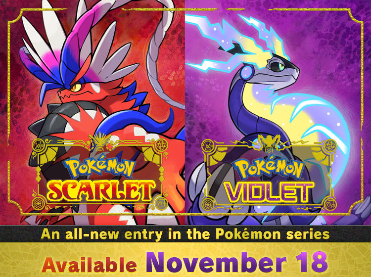 Pokémon Scarlet and Pokémon Violet -0601  Video Games