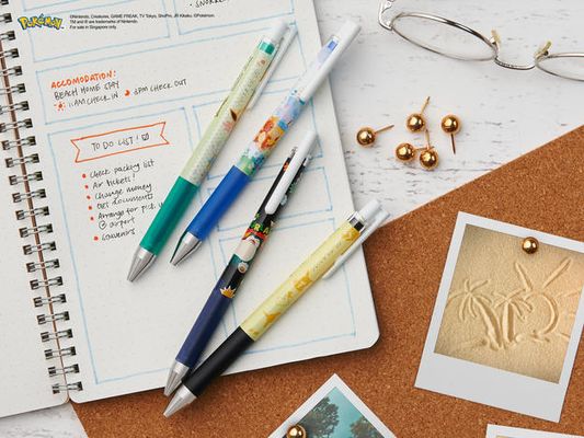 INTRODUCING THE ALL-NEW PILOT JUICE UP GEL POKÉMON PENS