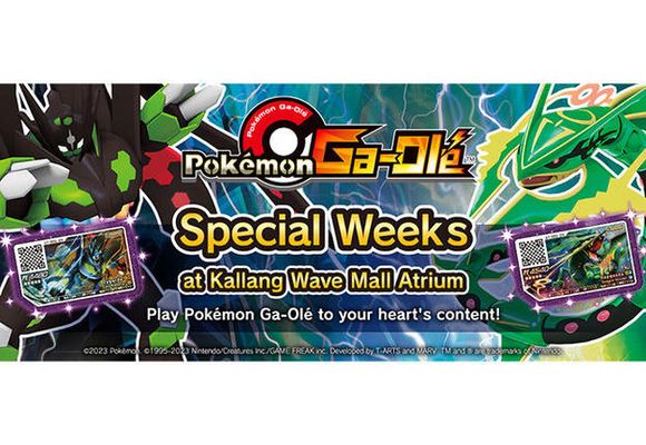 Pokémon Ga-Olé　Special Weeks at Kallang Wave Mall Atrium