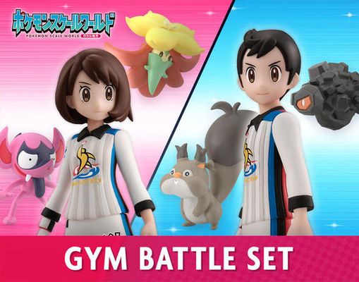 POKÉMON SCALE WORLD GALAR GYM BATTLE SET W/O GUM 現正預售中！！
