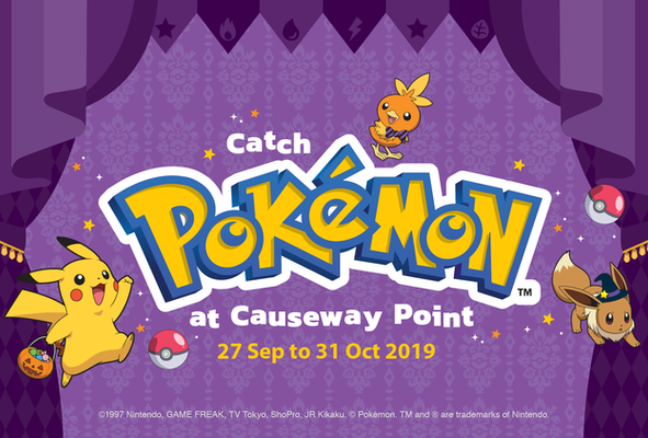 Catch Pokémon at Causeway Point