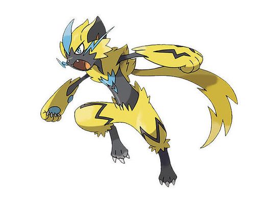 The Mythical Pokémon Zeraora has been discovered in the world of Pokémon Ultra Sun and Pokémon Ultra Moon!