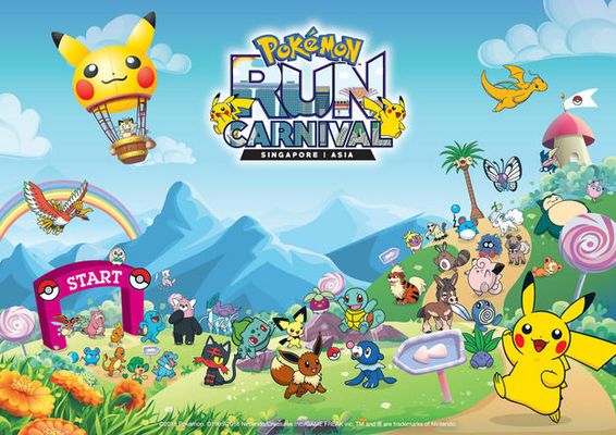 Pokemon Run Carnival 2018