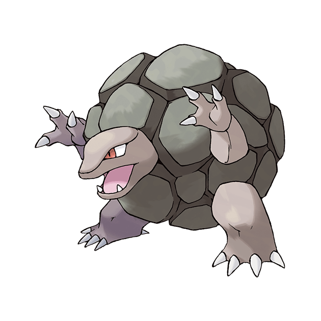 Pokemon toon Gogogo golem