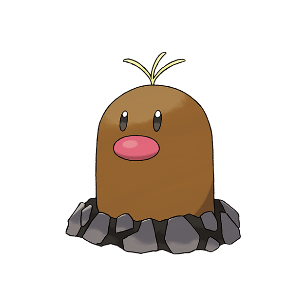 Diglett, Pokédex