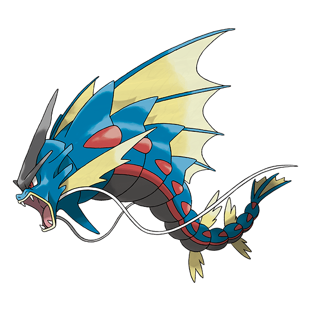 Pokerag - [ 🥊 ] BATALHA POKÉMON - MEGA EVOLUÇÕES Mega Gyarados #130-  Pokémon Feroz dos tipos água e voador. O Gyarados Mega evolui ao segurar a  Gyaradozite. Ao fazer isso, além