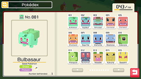 All the bouncy Pokémon in the Pokédex are cubes, too!