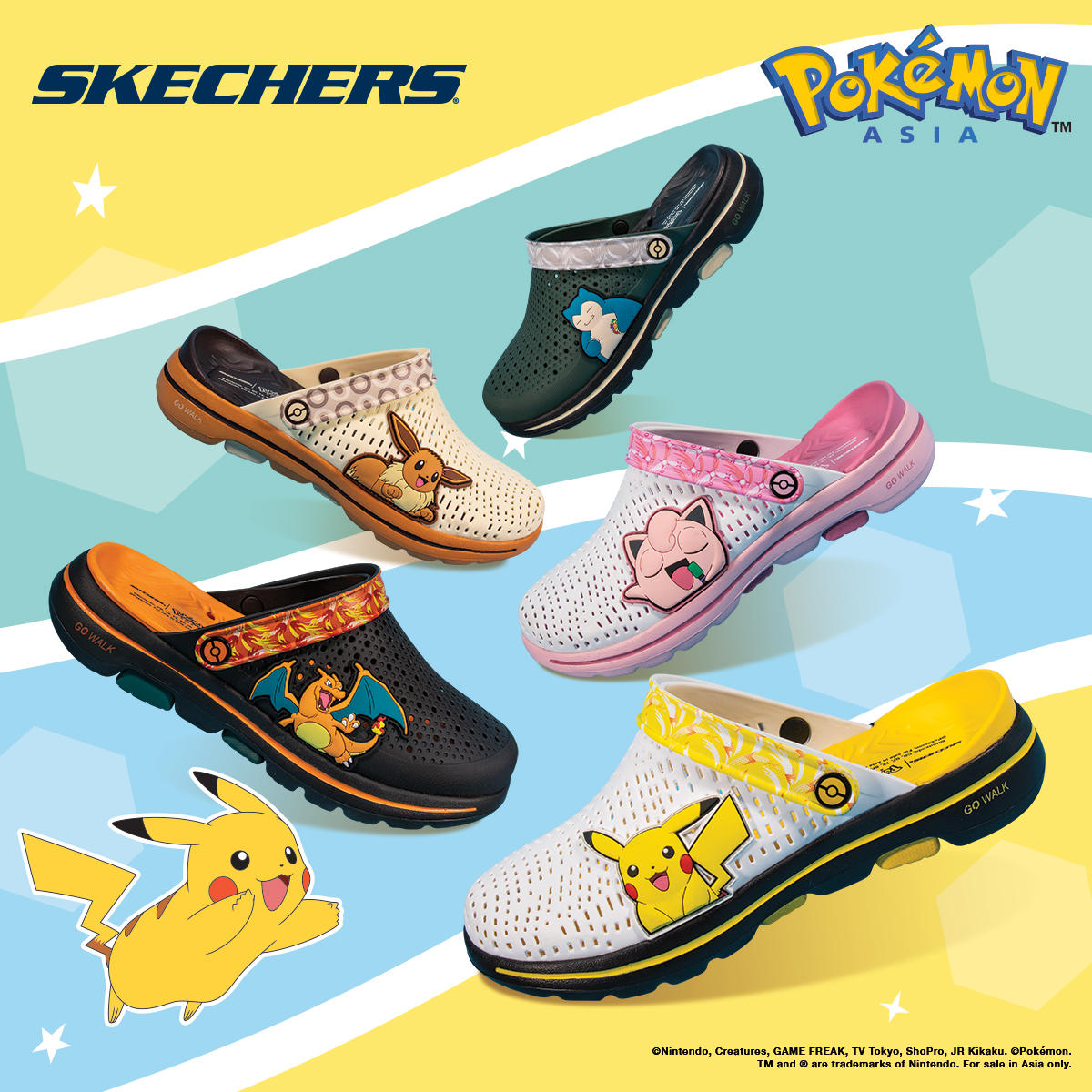 Skechers First Pok mon Foamies is out now Goods The official