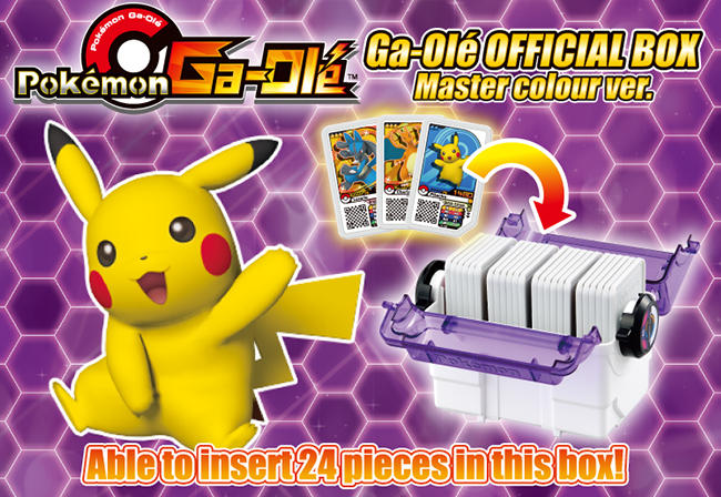 Pokémon Ga-Olé OFFICIAL BOX Master Colour Ver. is available now!, Goods